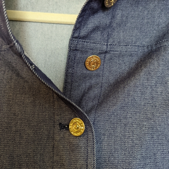 ST. JOHN Sport Denim Jacket - Picture 3 of 8